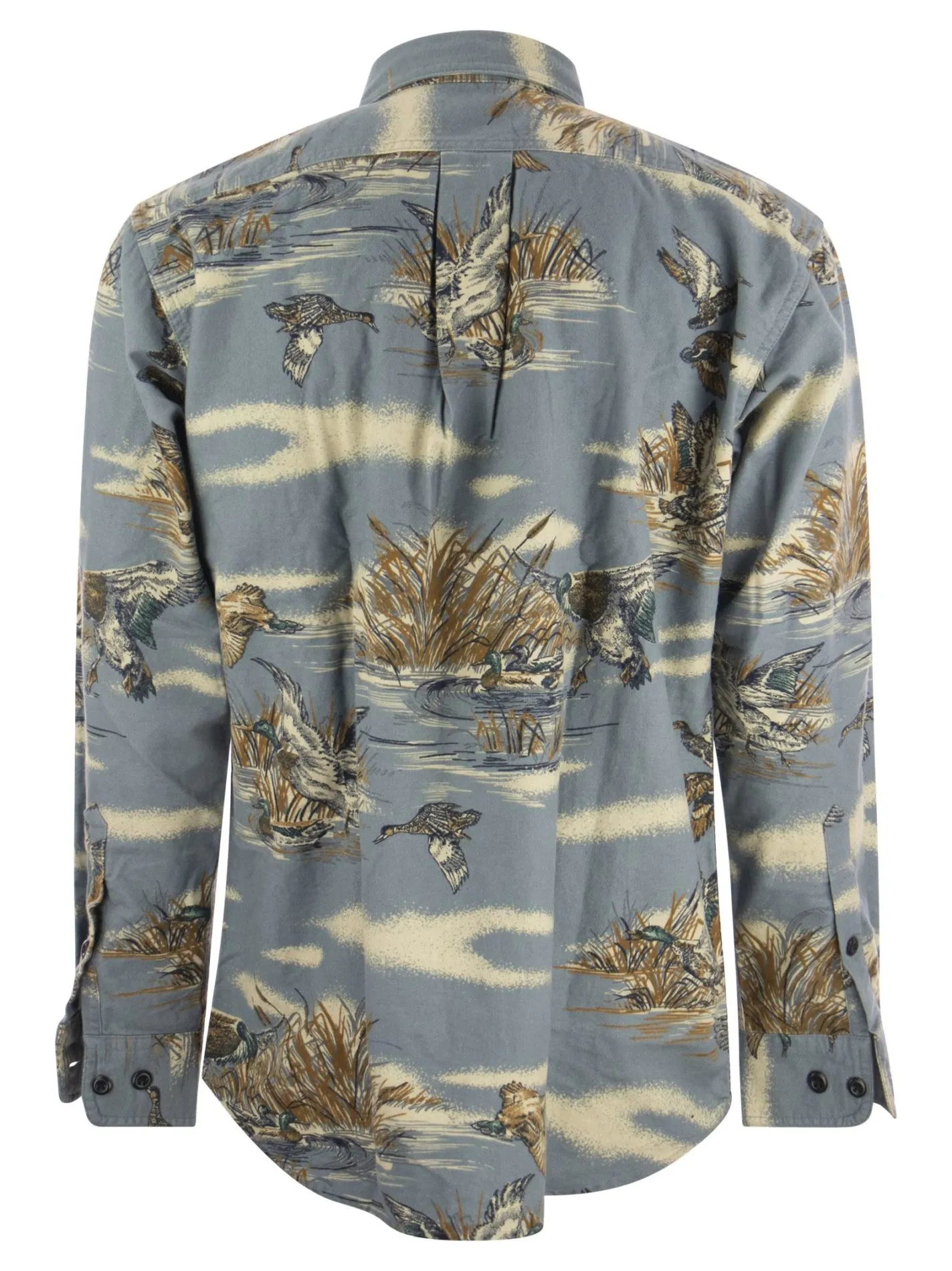 Camicia in flanella con stampa
