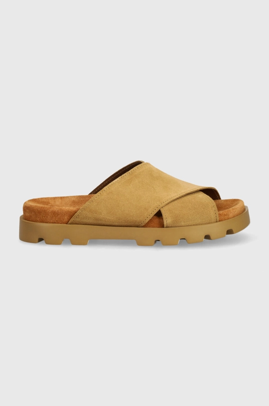 Camper ciabatte slide in camoscio Brutus Sandal