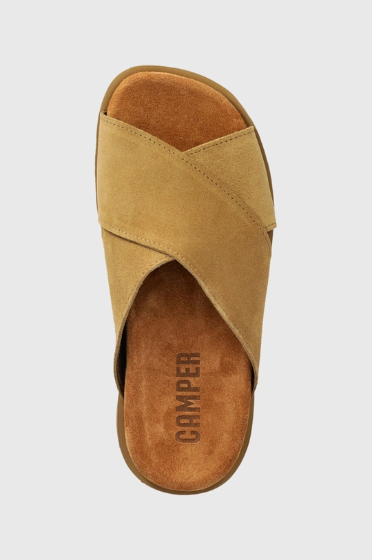 Camper ciabatte slide in camoscio Brutus Sandal