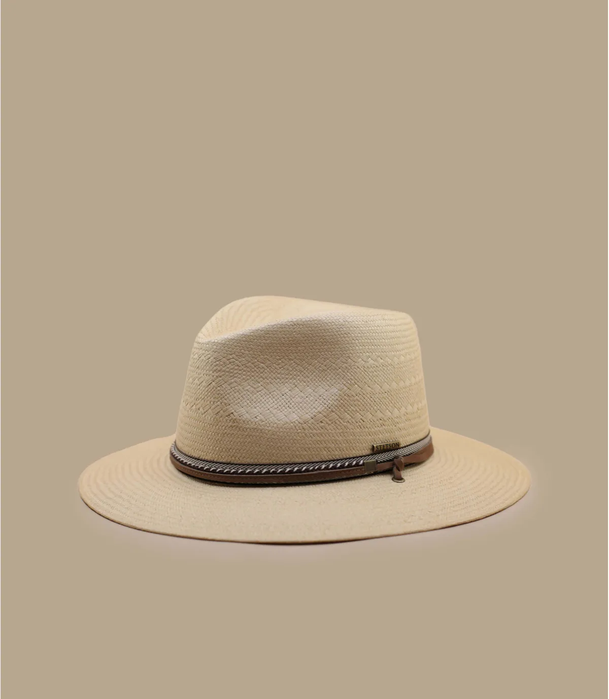       Cappello fedora stetson beige Traveller Toyo natural     
