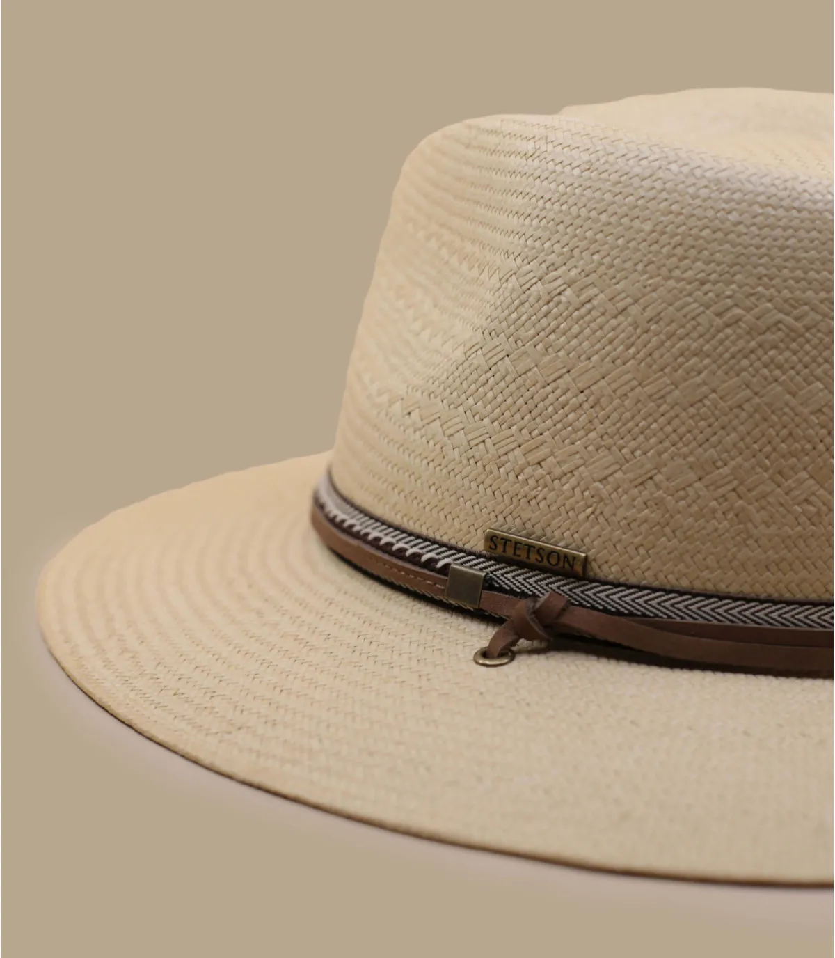       Cappello fedora stetson beige Traveller Toyo natural     