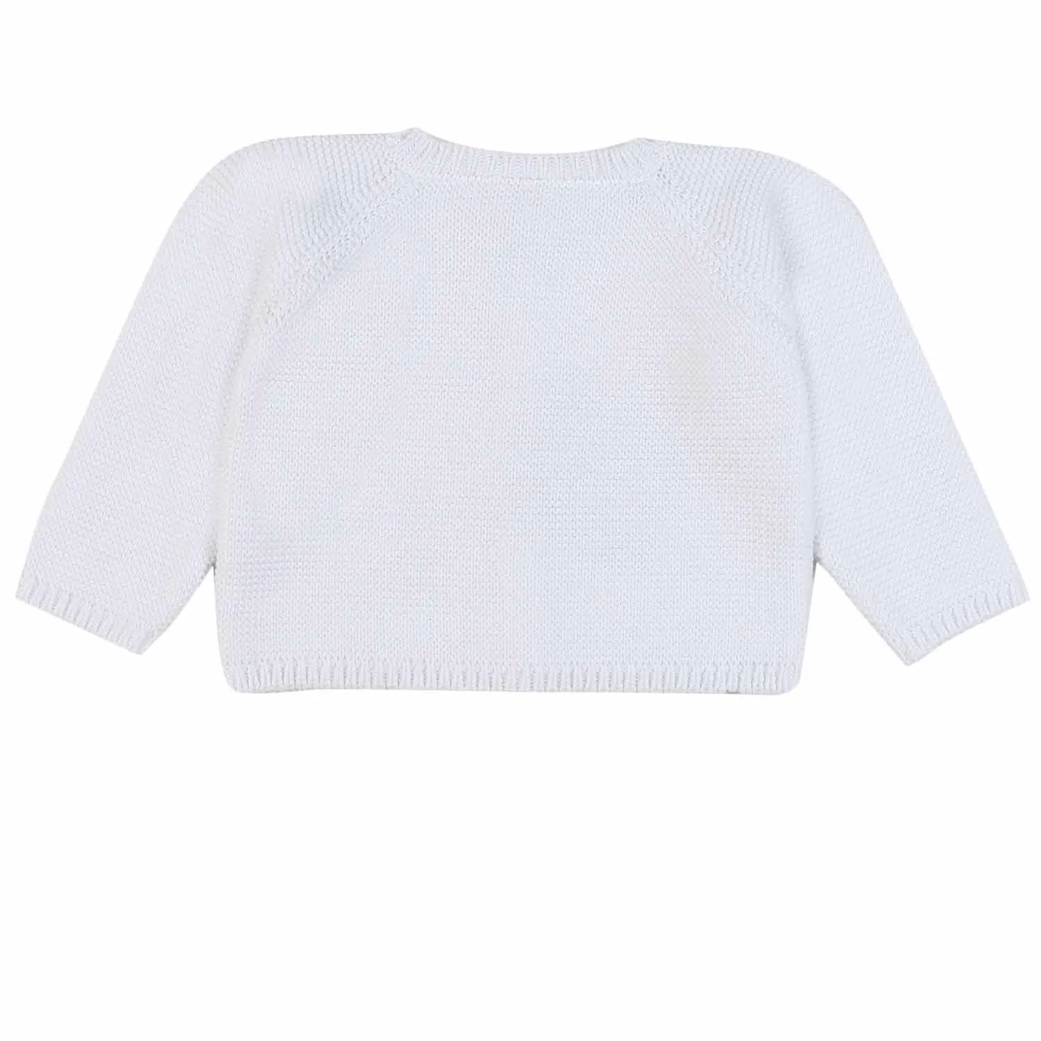 Cardigan Bianco Bimba E Neonata