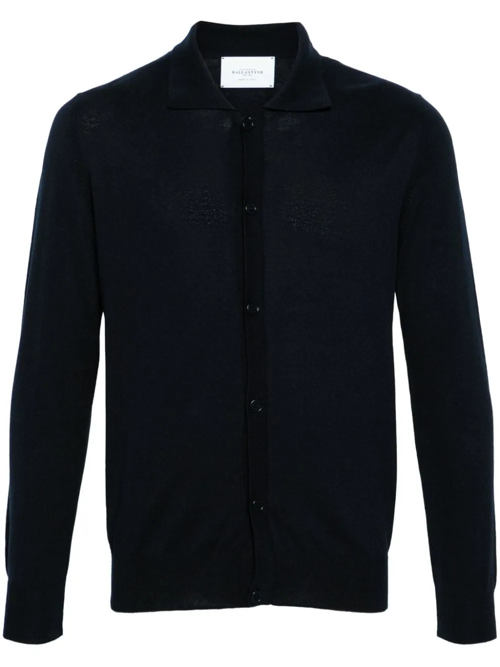 Cardigan con bottoni in blu di BALLANTYNE - uomo