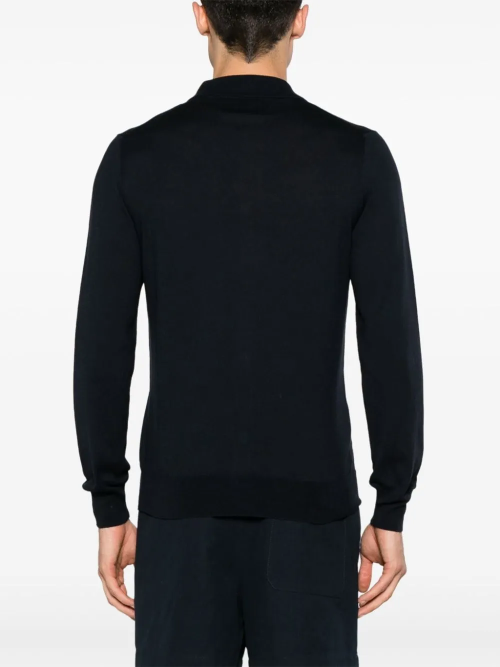 Cardigan con bottoni in blu di BALLANTYNE - uomo