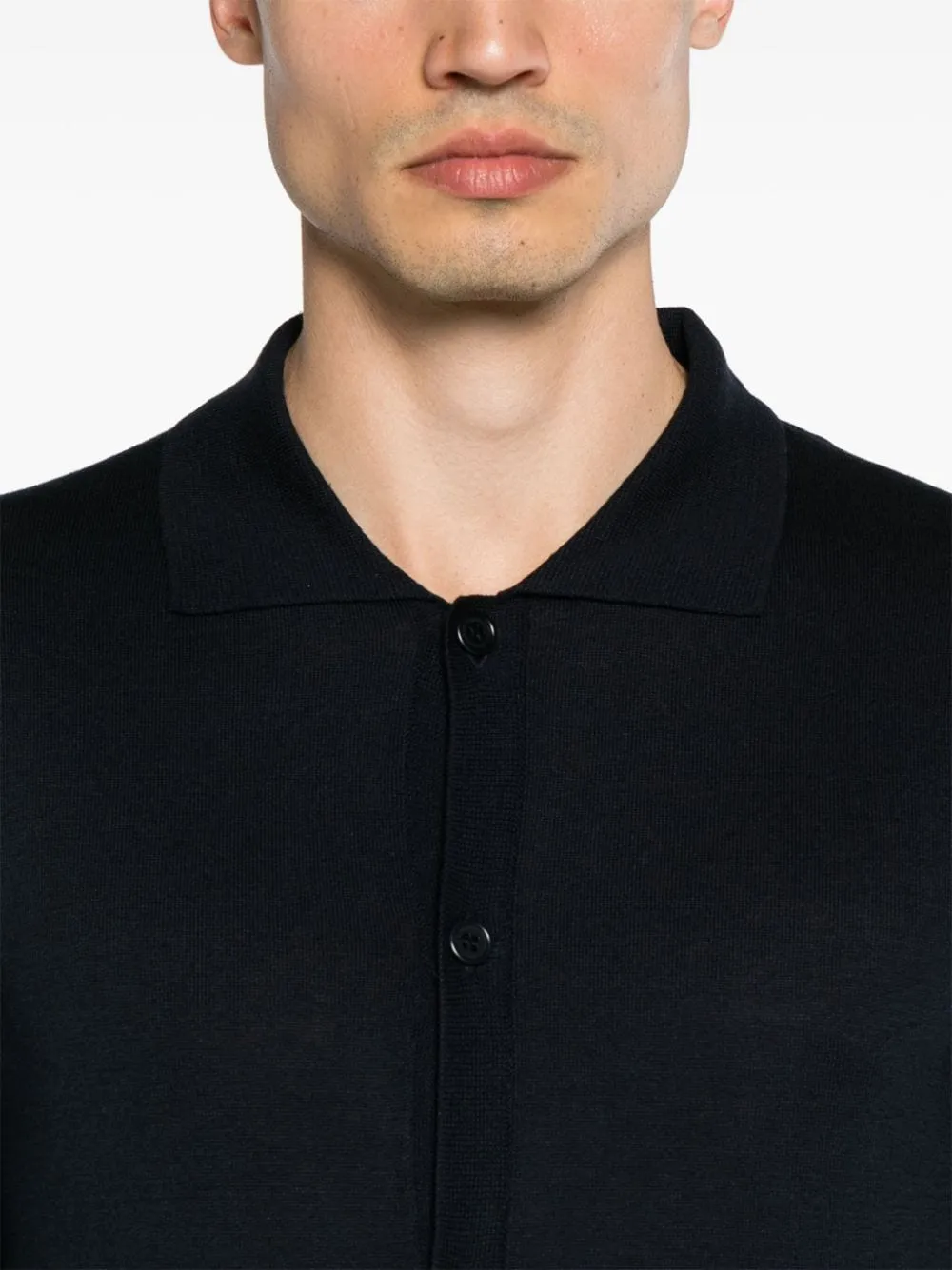 Cardigan con bottoni in blu di BALLANTYNE - uomo