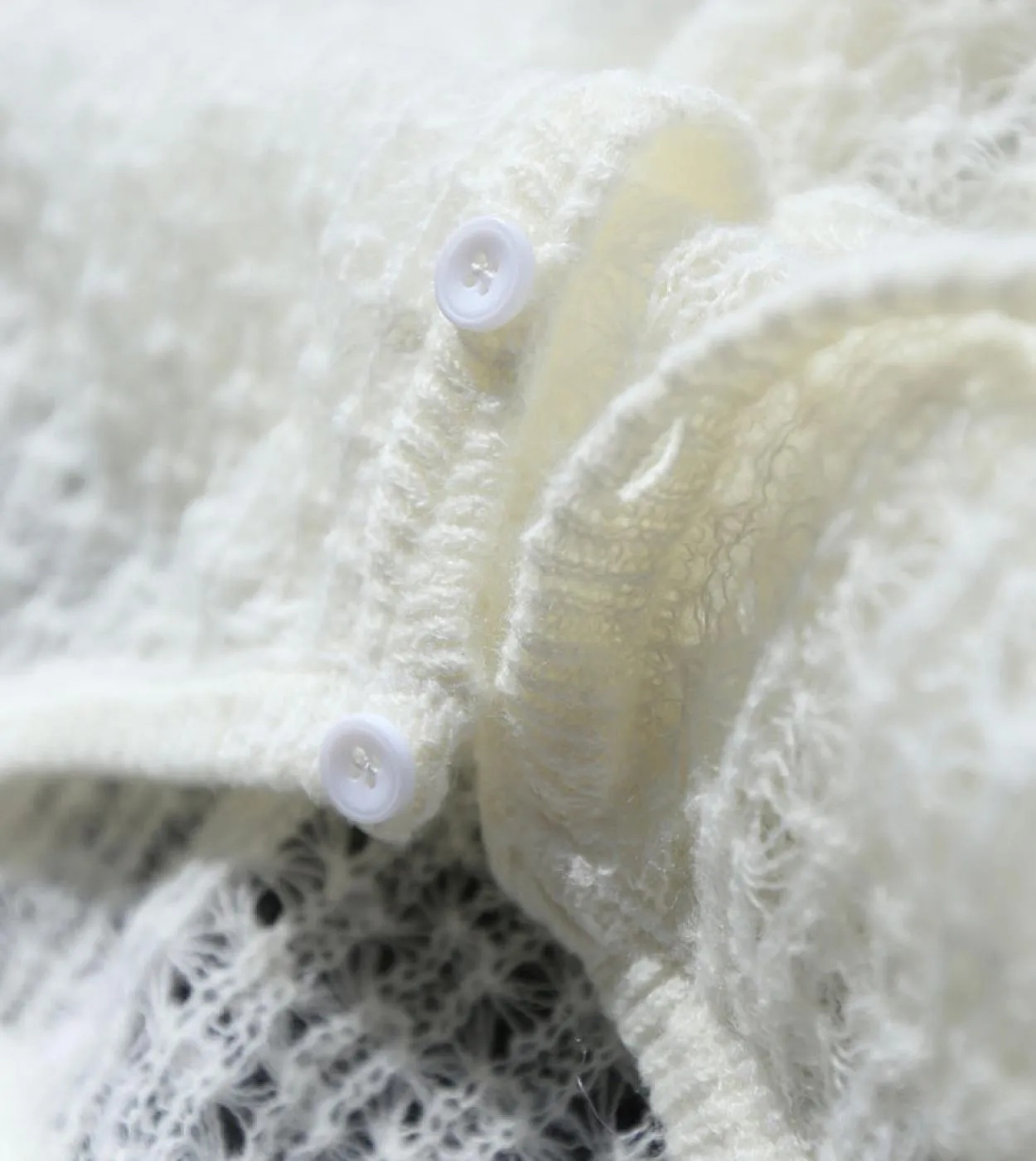 Cardigan lavorato a maglia da donna Cardigan in mohair Mohair Moda maglione in mohair Camicia da donna