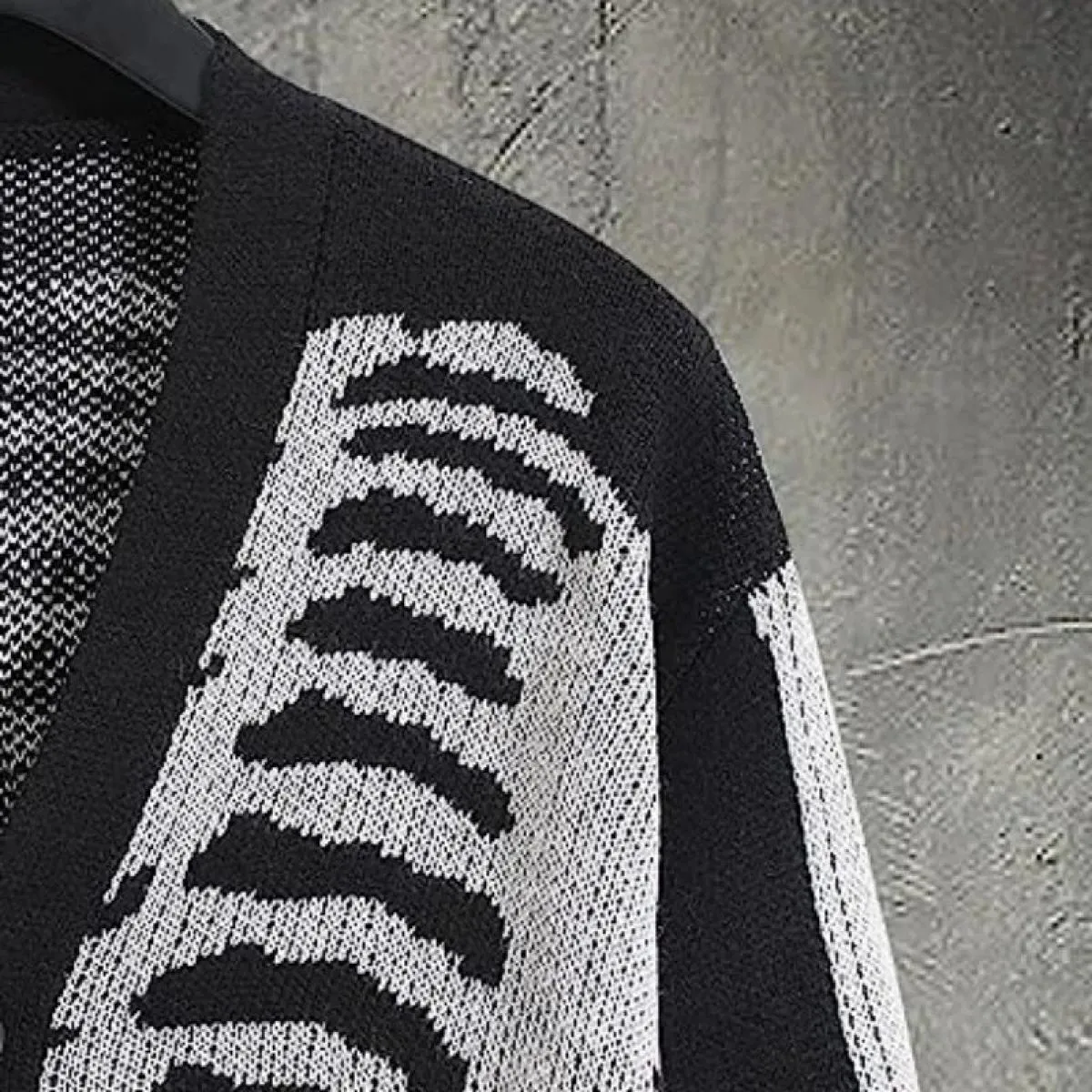 Cardigan per donna Cappotto maglione autunno inverno 2023 Nuovo cardigan lavorato a maglia jacquard Halloween da donna