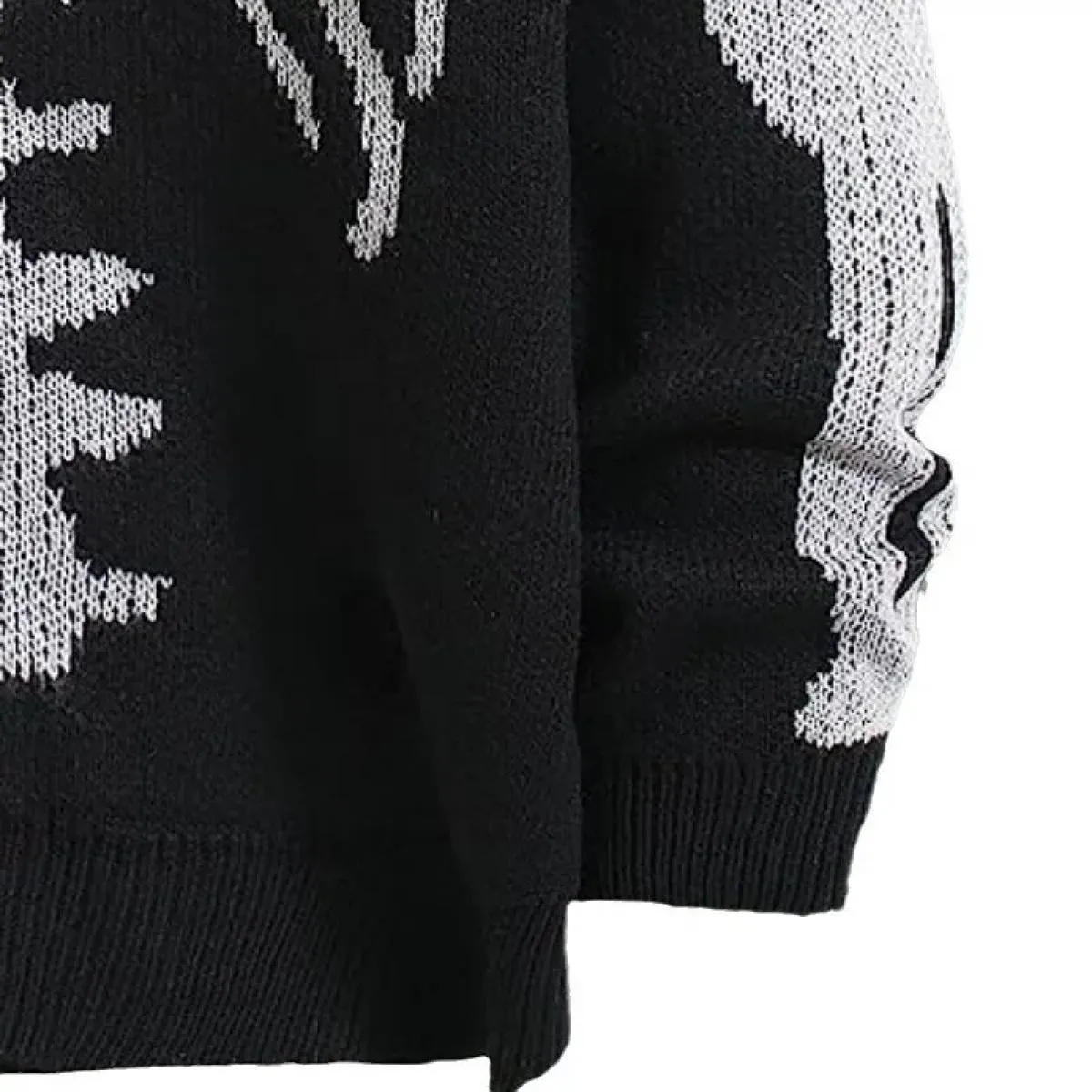 Cardigan per donna Cappotto maglione autunno inverno 2023 Nuovo cardigan lavorato a maglia jacquard Halloween da donna