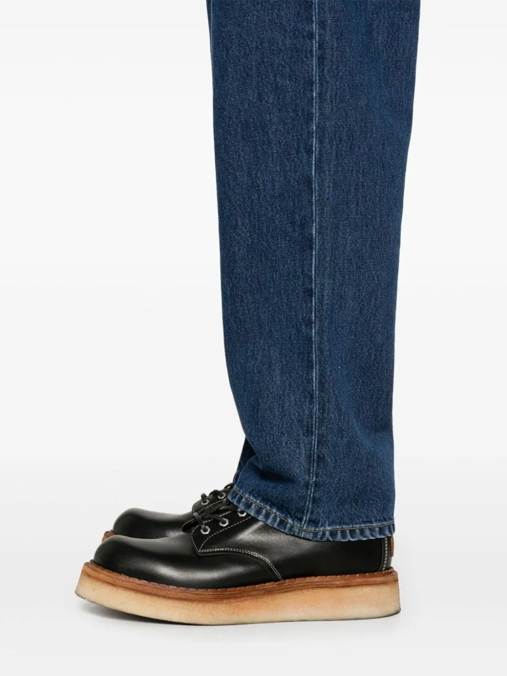 Carhartt Jeans Blu Uomo Aaron Lavaggio Scuro