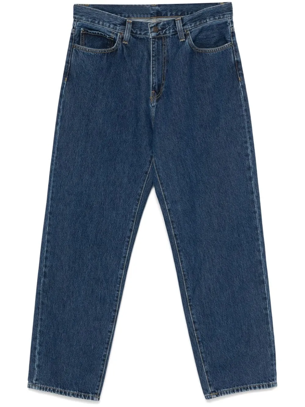 Carhartt Jeans Blu Uomo Aaron Lavaggio Scuro