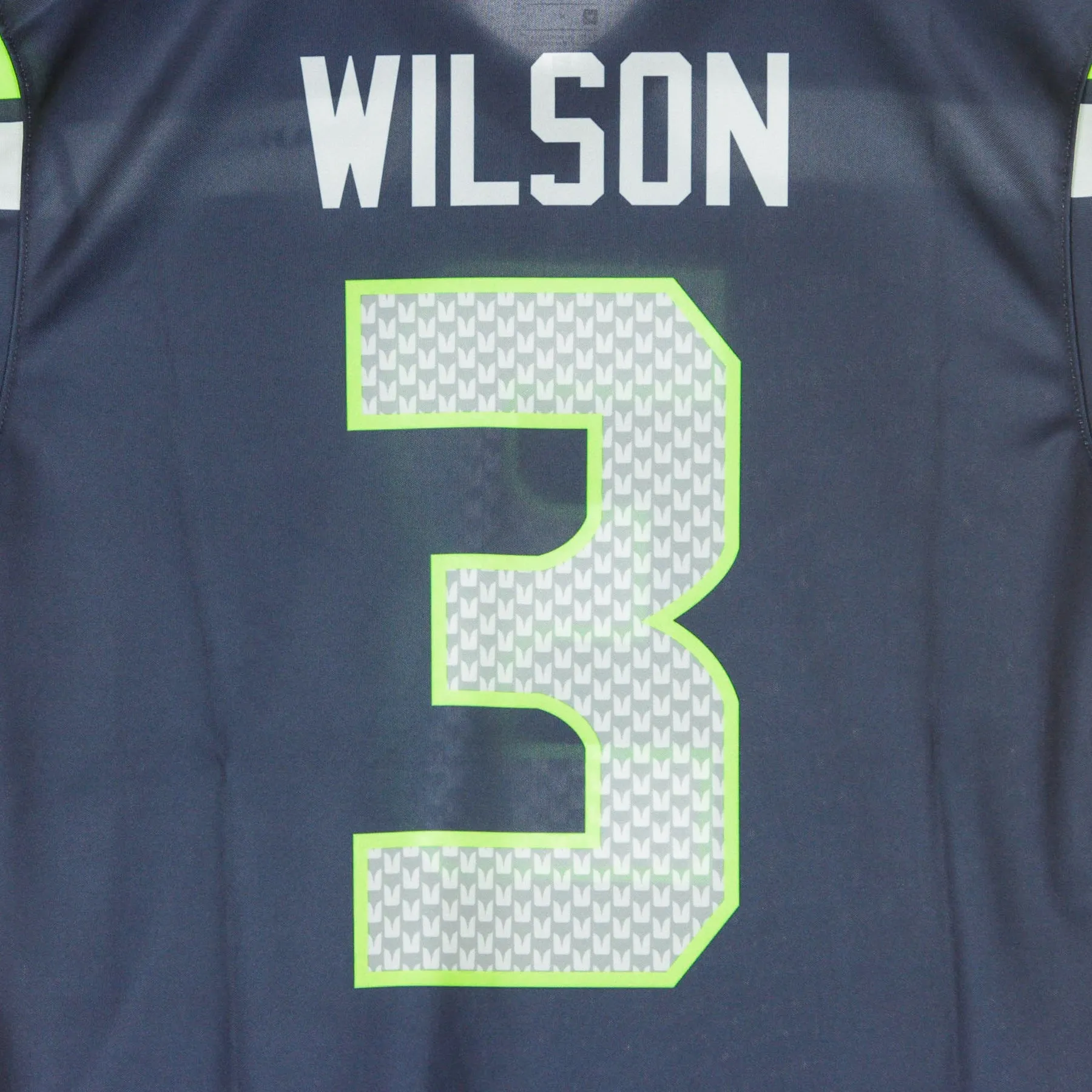 Casacca Football Americano Uomo Nfl Legend Team Colour Jersey No.3 Wilson Seasea Original Team Colors