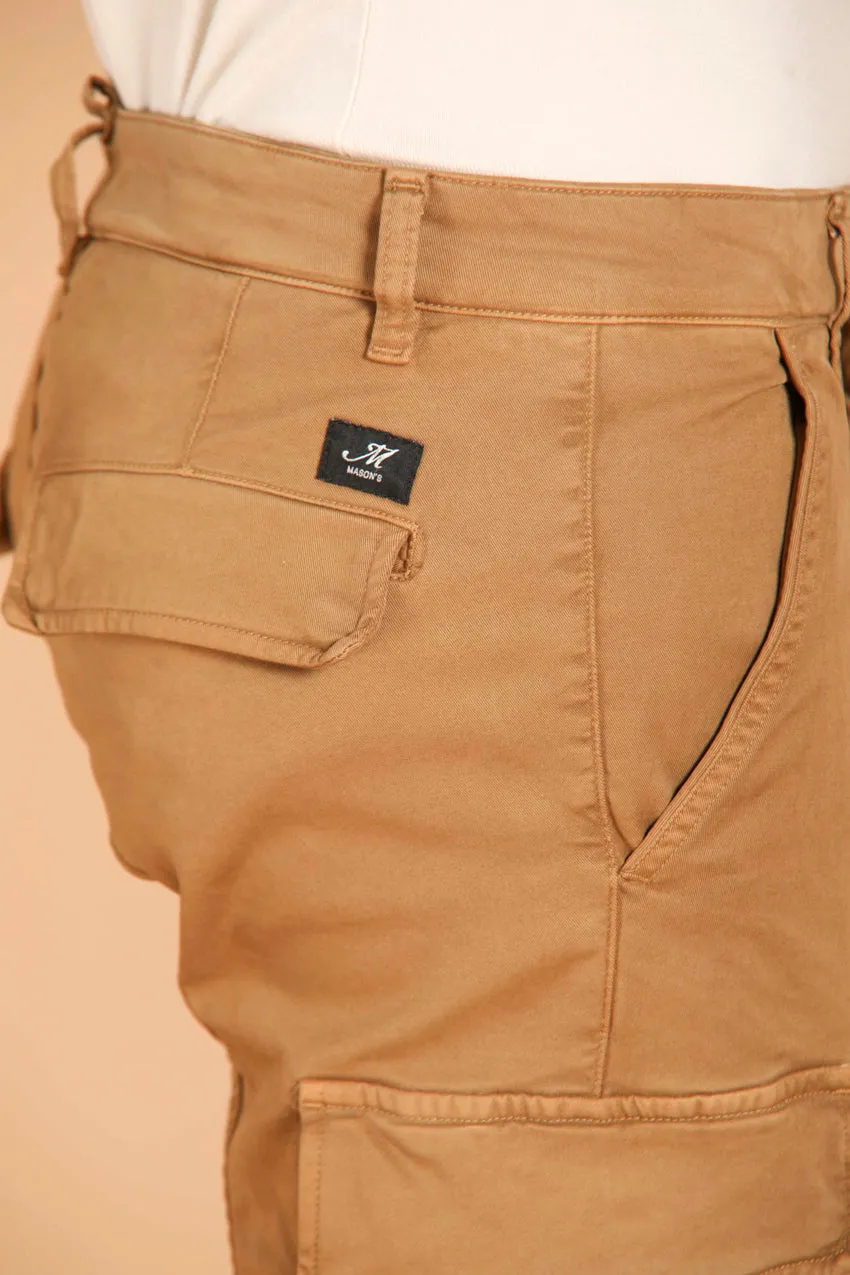 Chile pantalon cargo homme en gabardine coupe extra slim ①