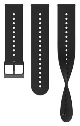 Cinturino in silicone Suunto Urban 4 22 mm tutto nero