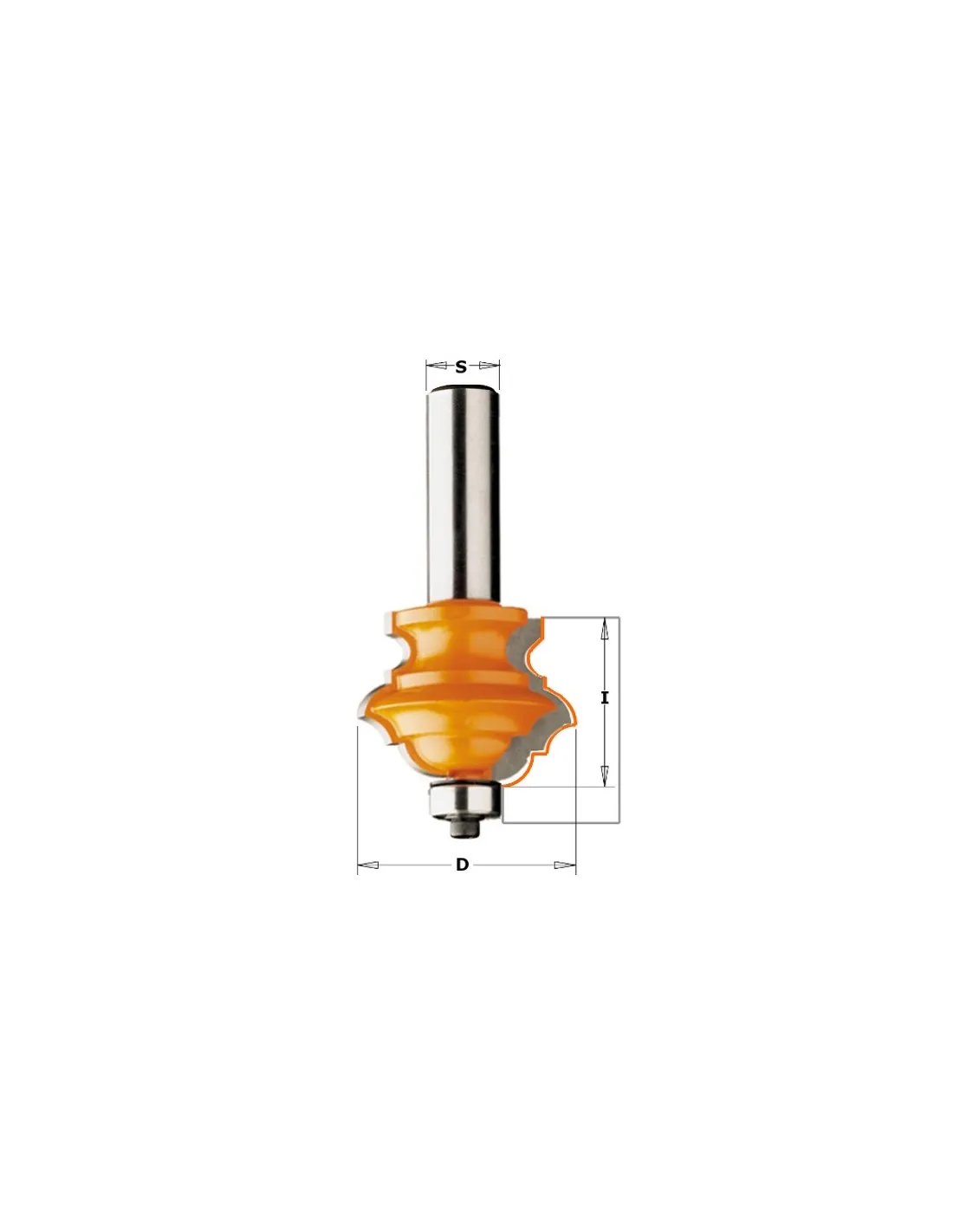 CMT 956.802.11 FRESA PER LEGNO MULTIPROFILO DxIxS55,6x47x12mm