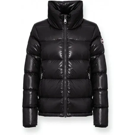 COLMAR ORIGINALS COLMAR ORIGINALS Piumino Super Lucido Collo Avvolgente, Nero