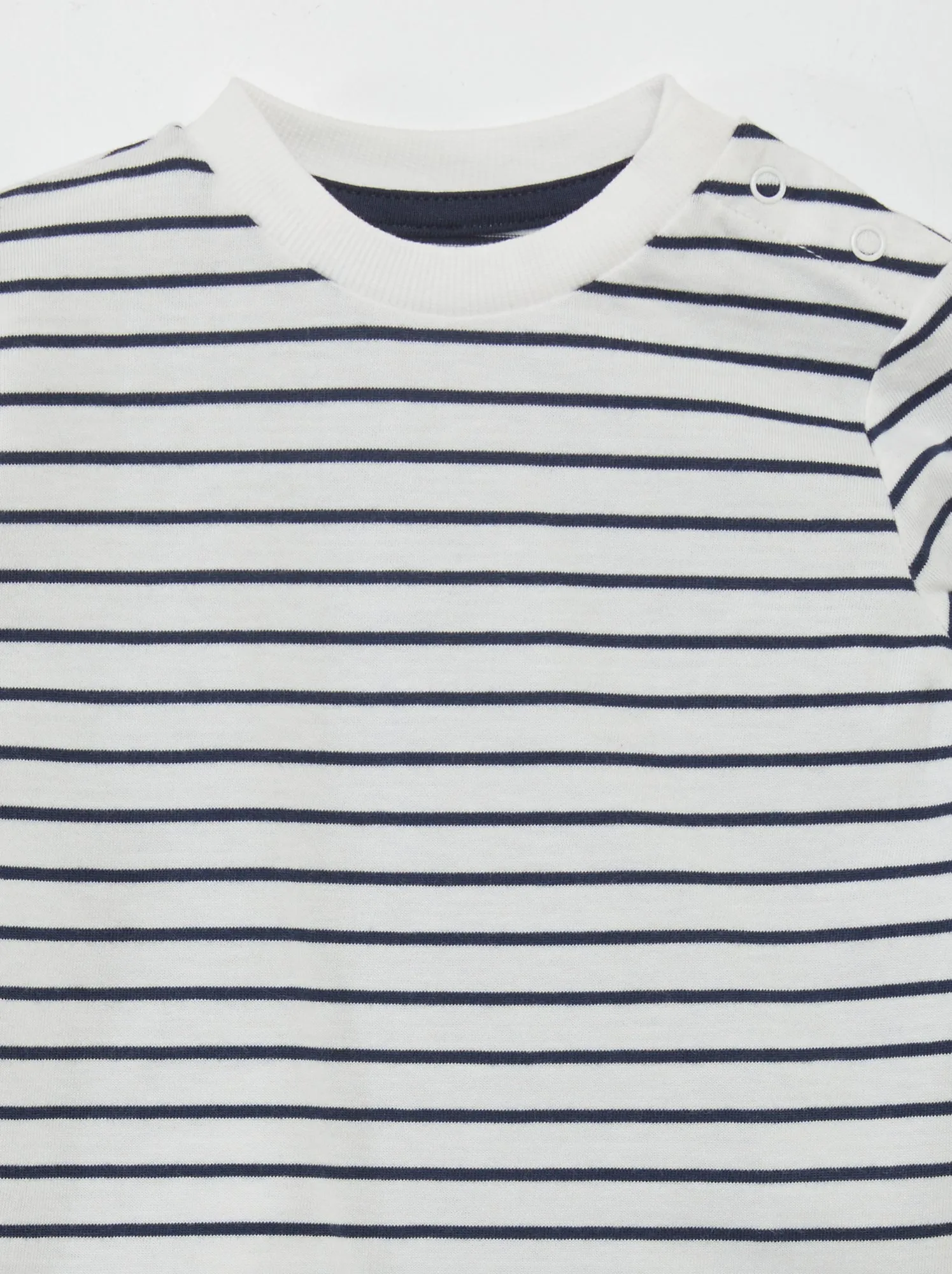 Completo t-shirt + pantaloni con stampa - BIANCO