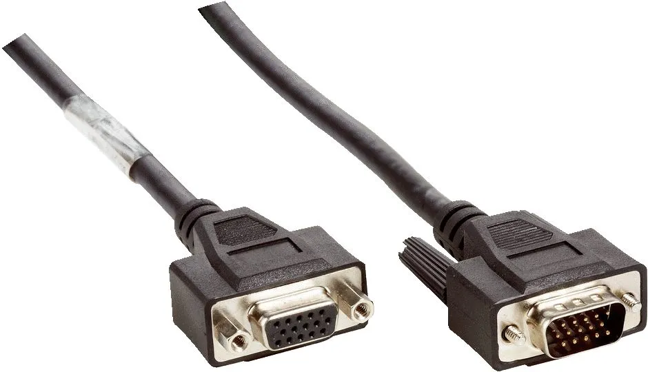 Connettore e cavo SICK 15 cond. D-Sub 15 Pin Femmina / D-Sub 15 Pin Maschio, L. 3m