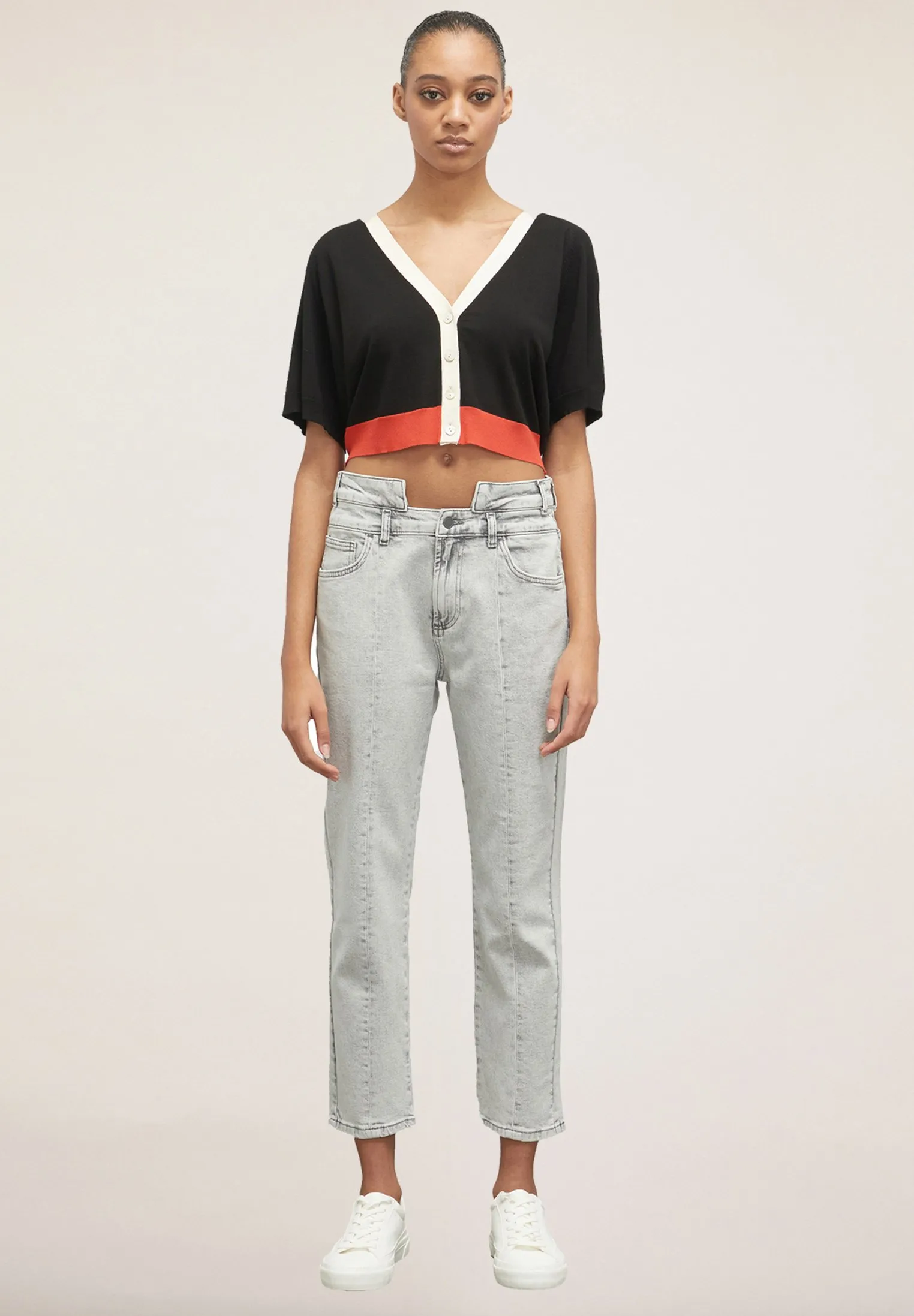 CORTO BORDI A CONTRASTO - Cardigan