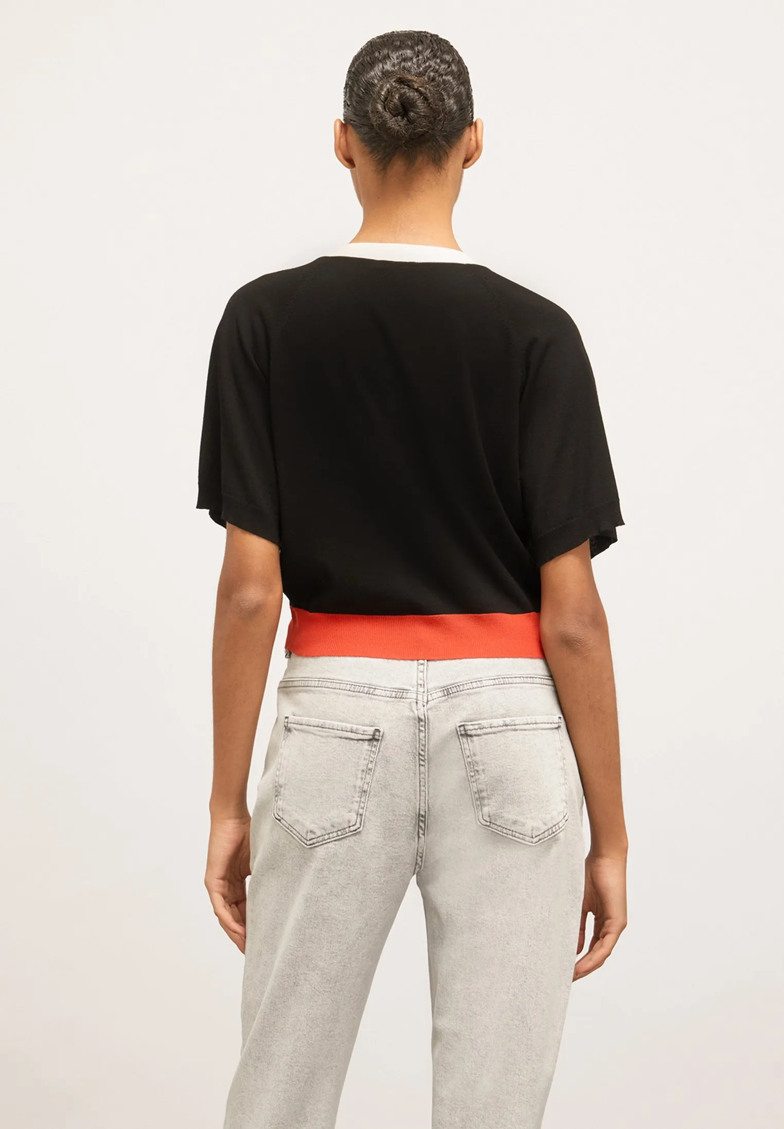 CORTO BORDI A CONTRASTO - Cardigan