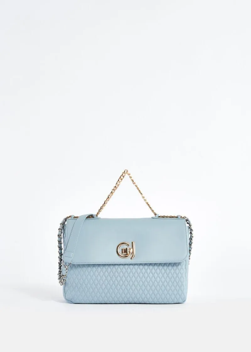 Crossbody in similpelle a rombi