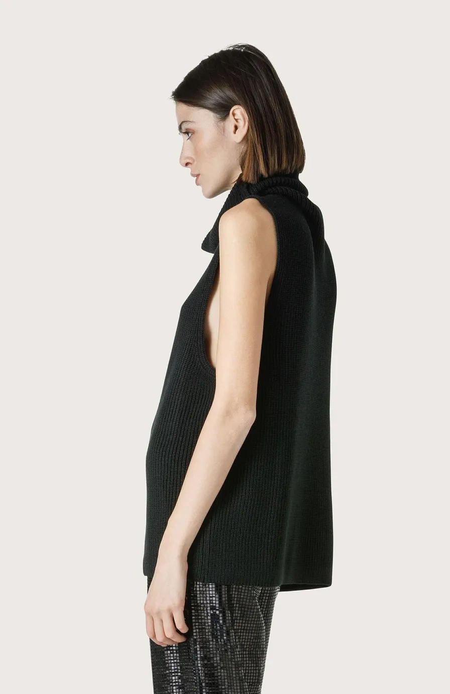 Donna Seventy Venezia  | Gilet A Collo Alto