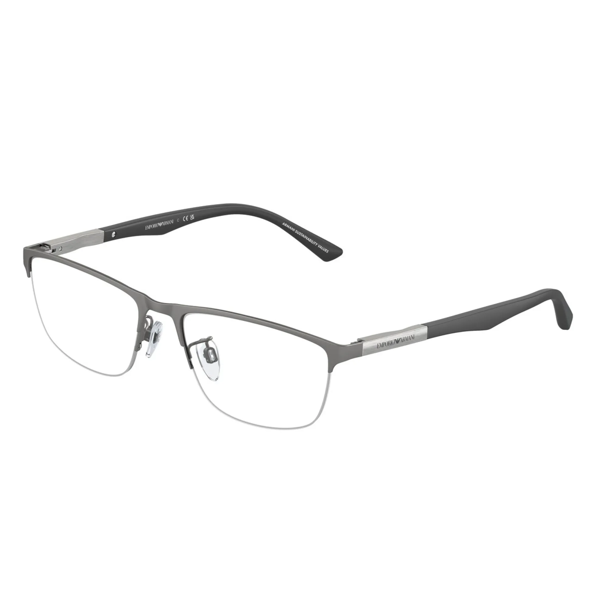   Emporio Armani EA 1142 - 3003 Canna Di Fucile Opaco | Occhiale Da Vista Uomo 