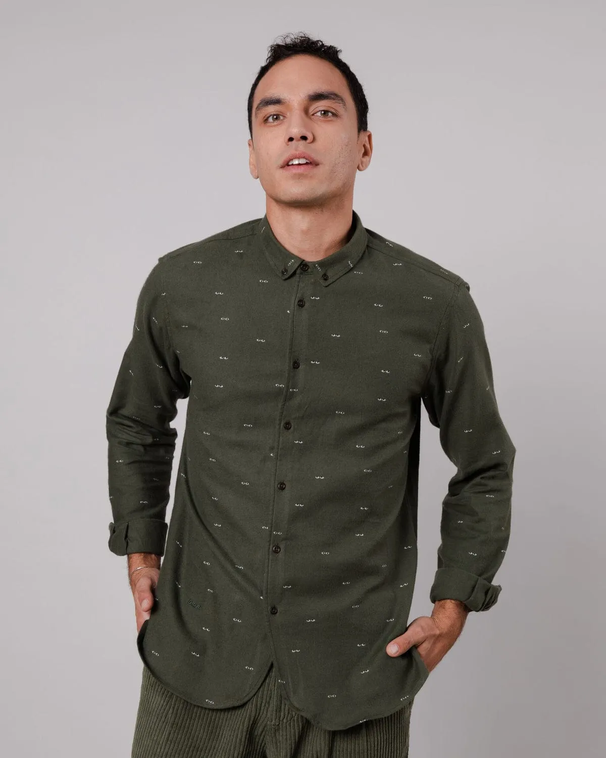EYES FLANNEL REGULAR SHIRT