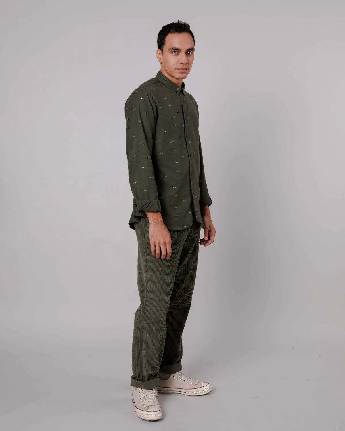 EYES FLANNEL REGULAR SHIRT