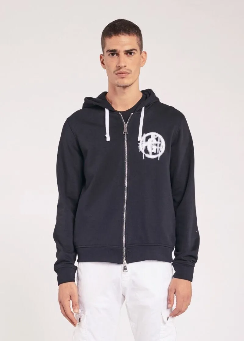 Felpa con zip
