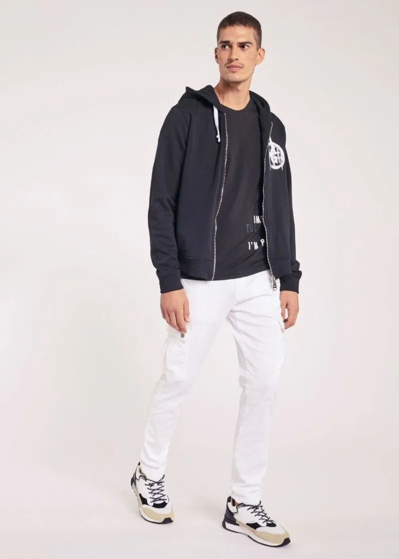 Felpa con zip