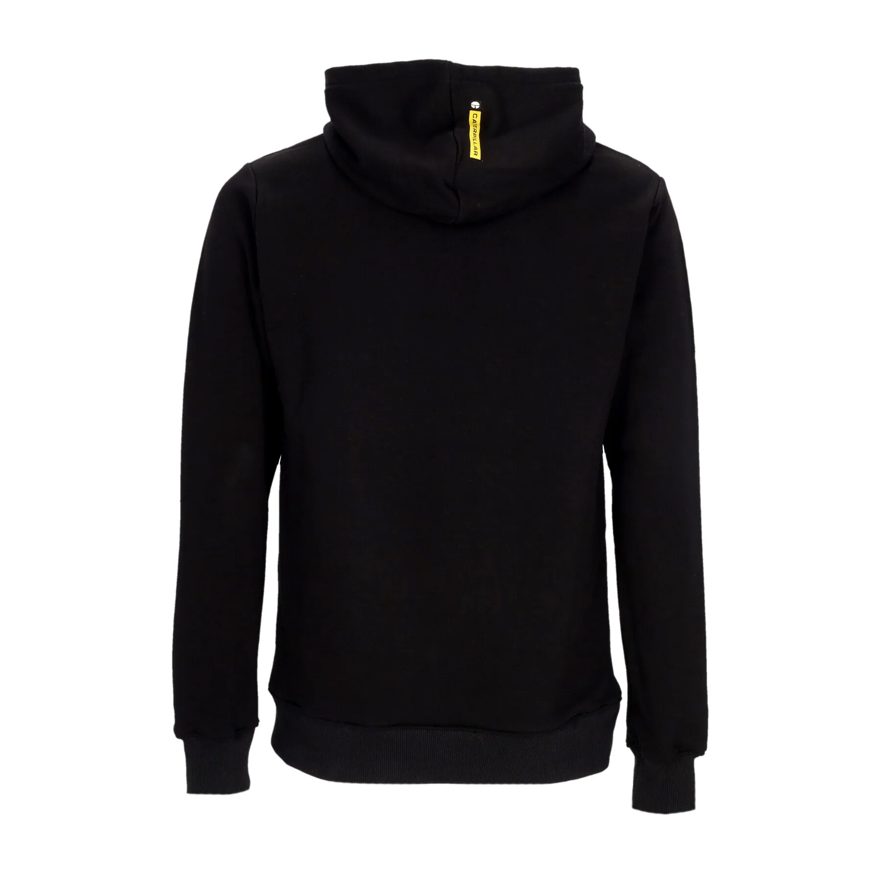 Felpa Leggera Cappuccio Uomo Block C Hoodie Black