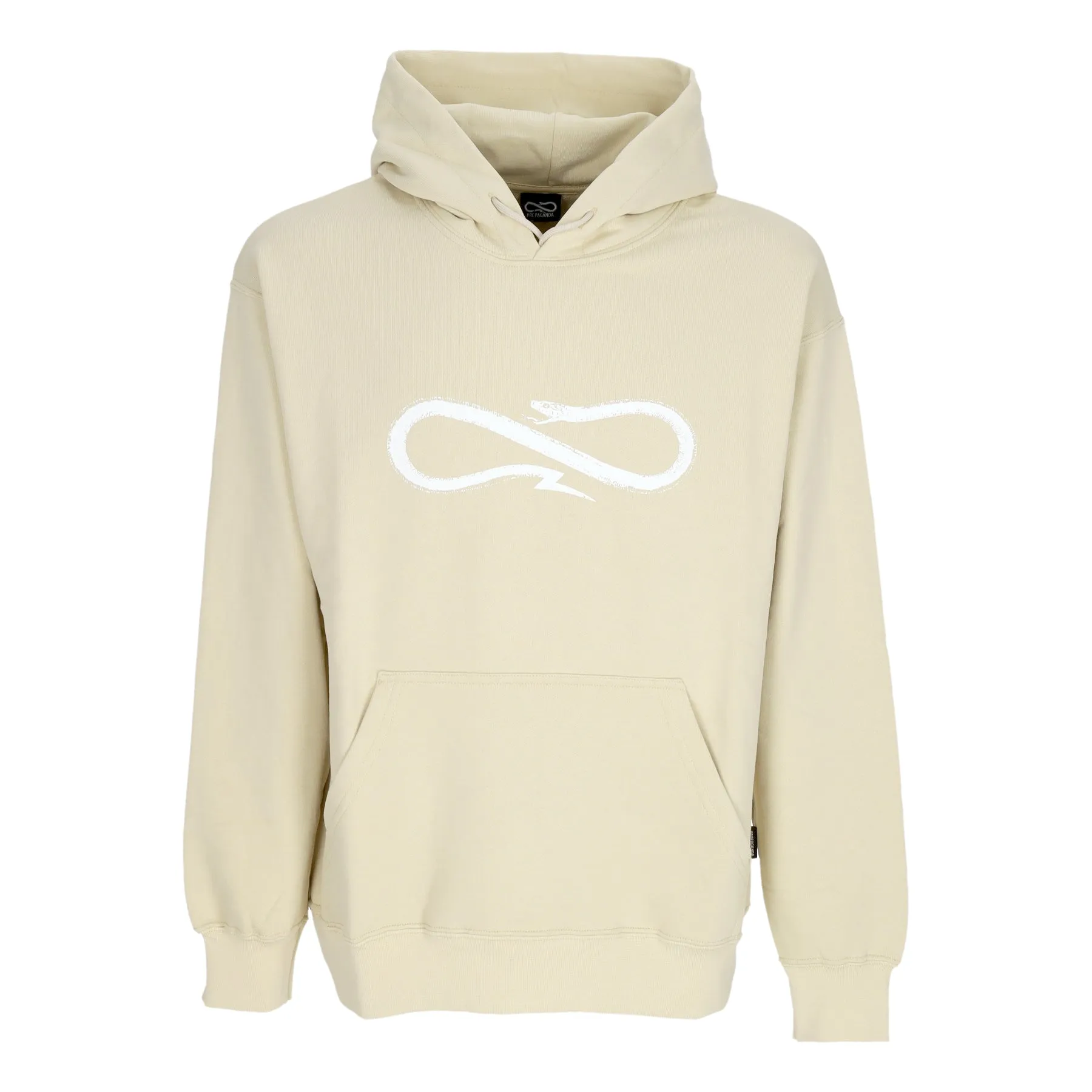 Felpa Leggera Cappuccio Uomo Logo Classic Hoodie Gravel