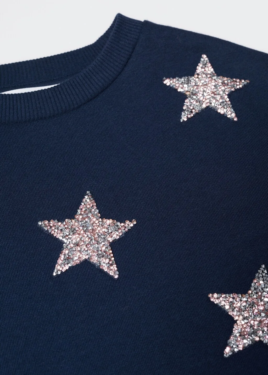 Felpa perline stelle 