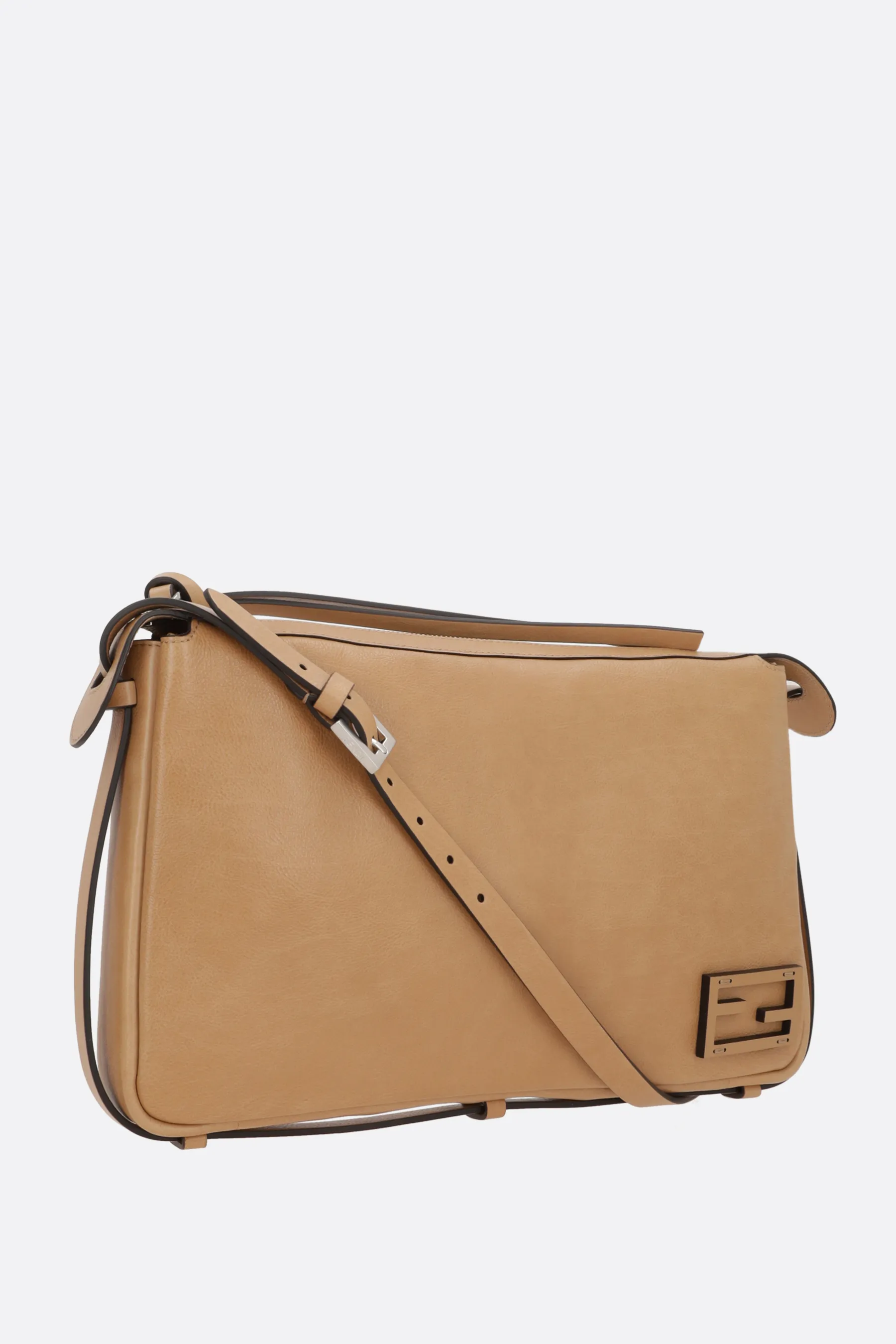 FENDI borsa Simply Fendi media in pelle semilucida 