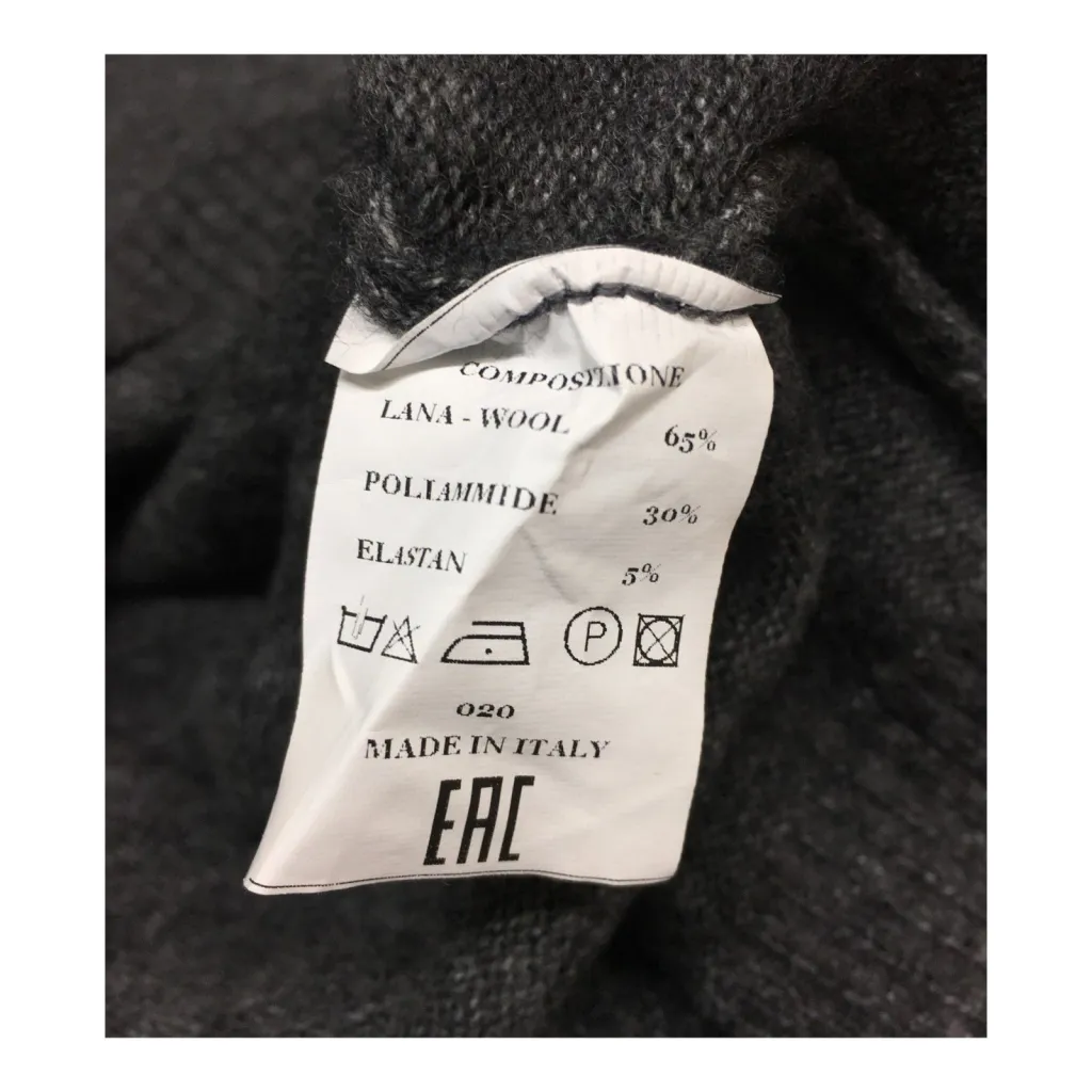 FERRANTE maglia uomo collo alto lana mod U31801 MADE IN ITALY