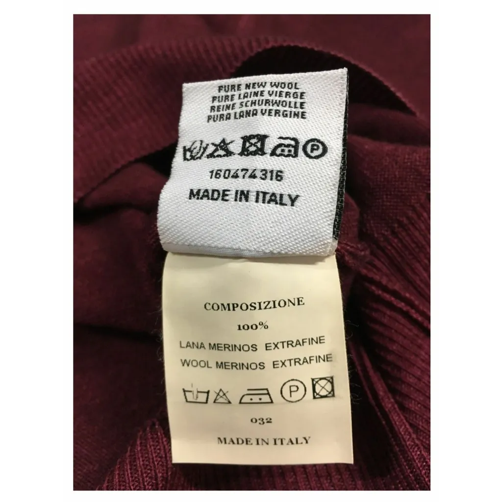 FERRANTE maglia uomo girocollo lavaggio dyed G22101 100% lana