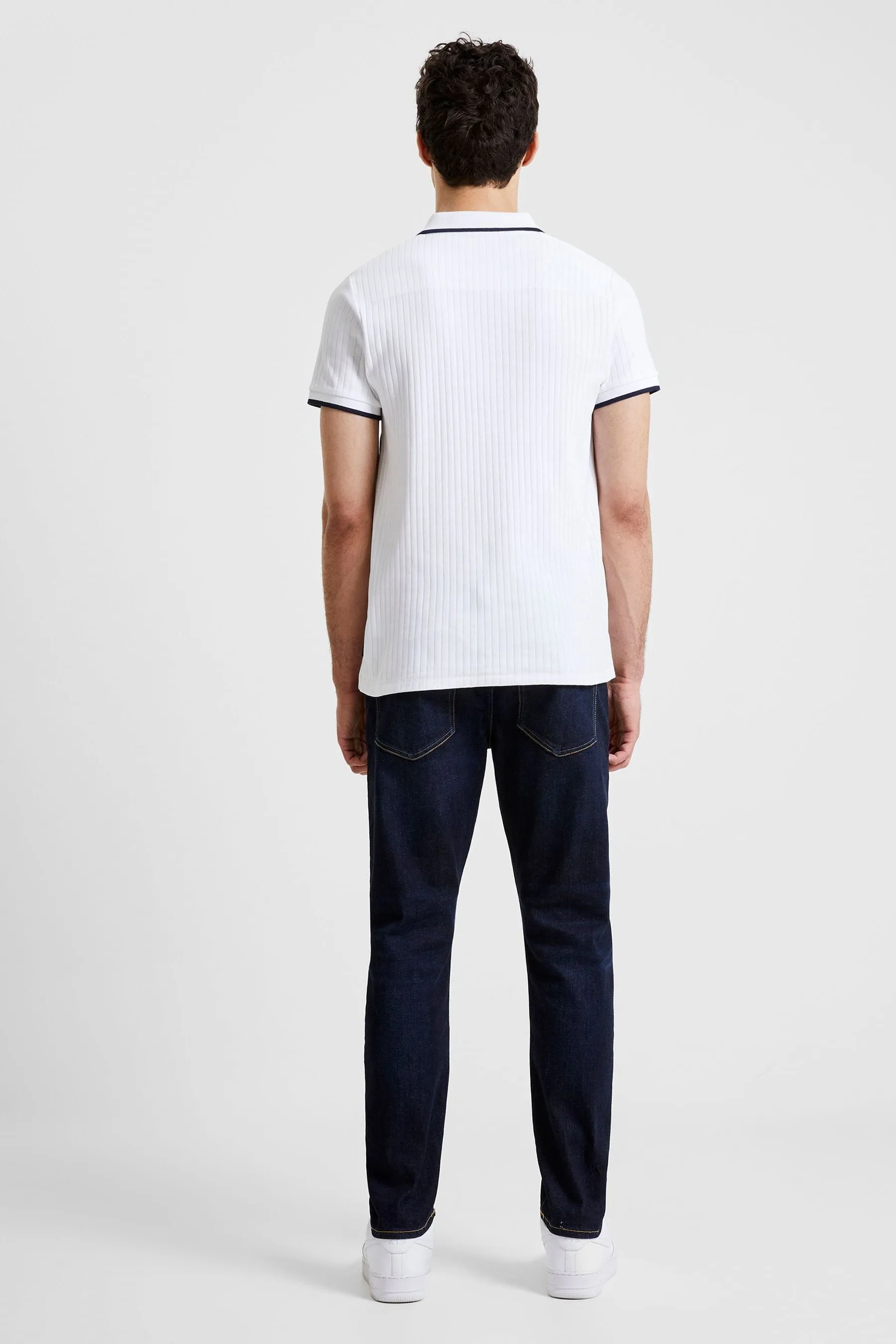 French Connection Needle 100% Cotton Polo Shirt    