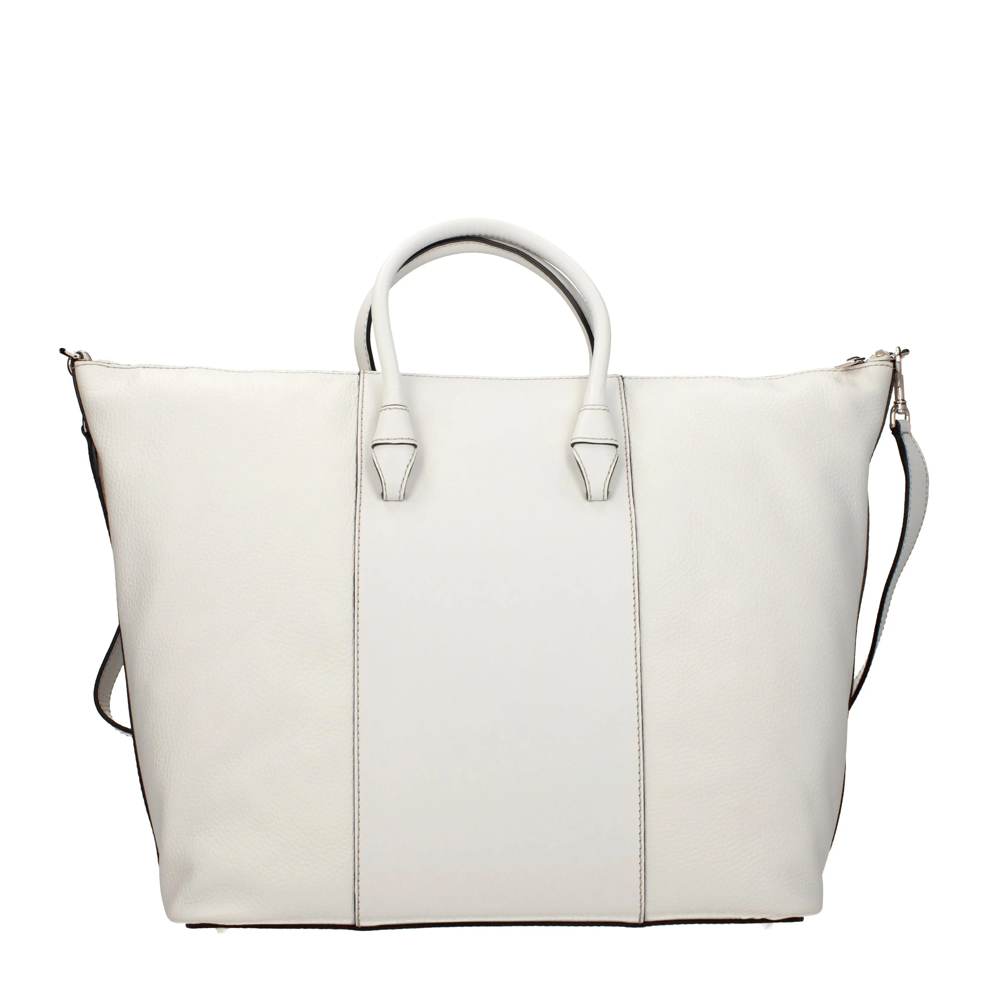 Furla Borse a Mano Miastella Donna Pelle Grigio/Marshmallow