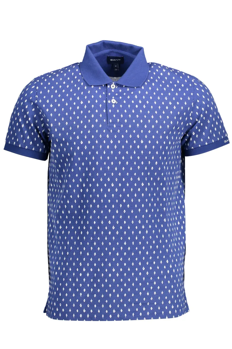 GANT POLO MANICHE CORTE UOMO BLU