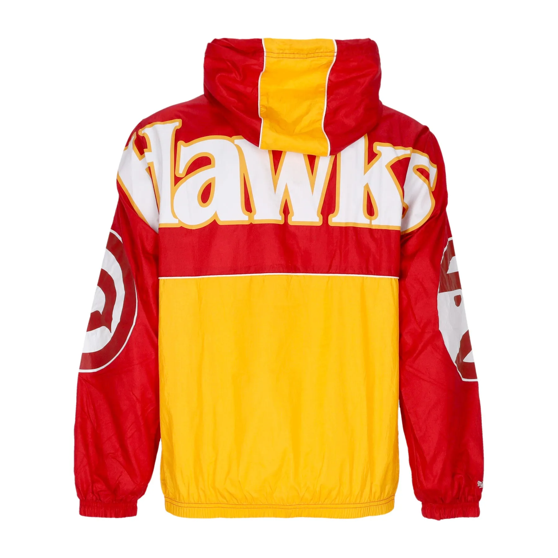 Giacca a Vento Infilabile Uomo Nba Team Og 2.0 Anorak Windbreaker Atlhaw Original Team Colors