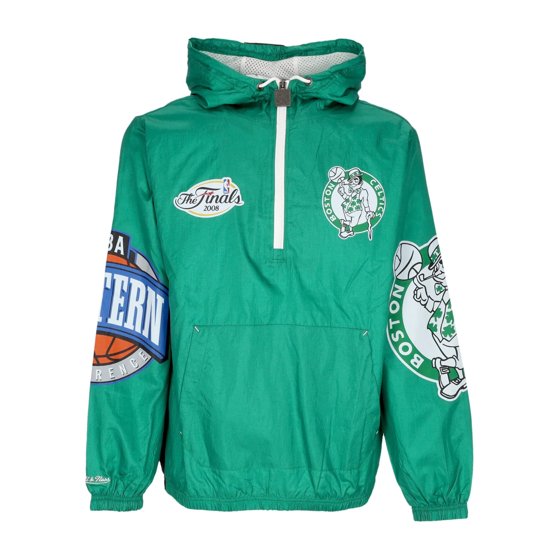 Giacca a Vento Infilabile Uomo Nba Team Og 2.0 Anorak Windbreaker Boscel Original Team Colors