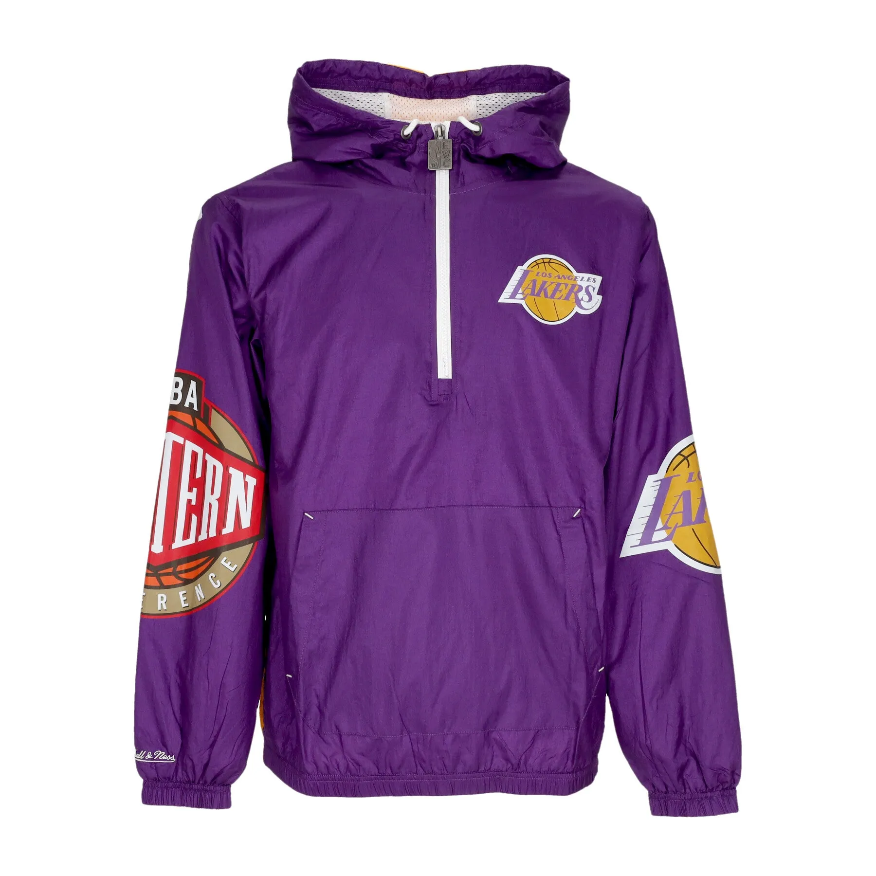 Giacca a Vento Infilabile Uomo Nba Team Og 2.0 Anorak Windbreaker Loslak Original Team Colors