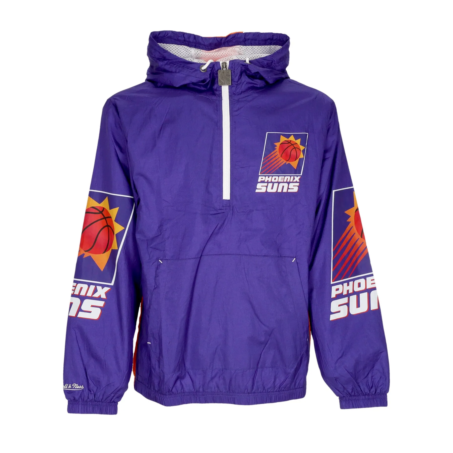 Giacca a Vento Infilabile Uomo Nba Team Og 2.0 Anorak Windbreaker Phosun Original Team Colors