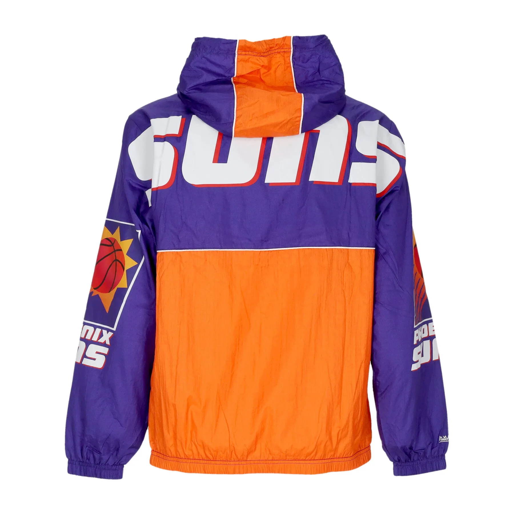 Giacca a Vento Infilabile Uomo Nba Team Og 2.0 Anorak Windbreaker Phosun Original Team Colors
