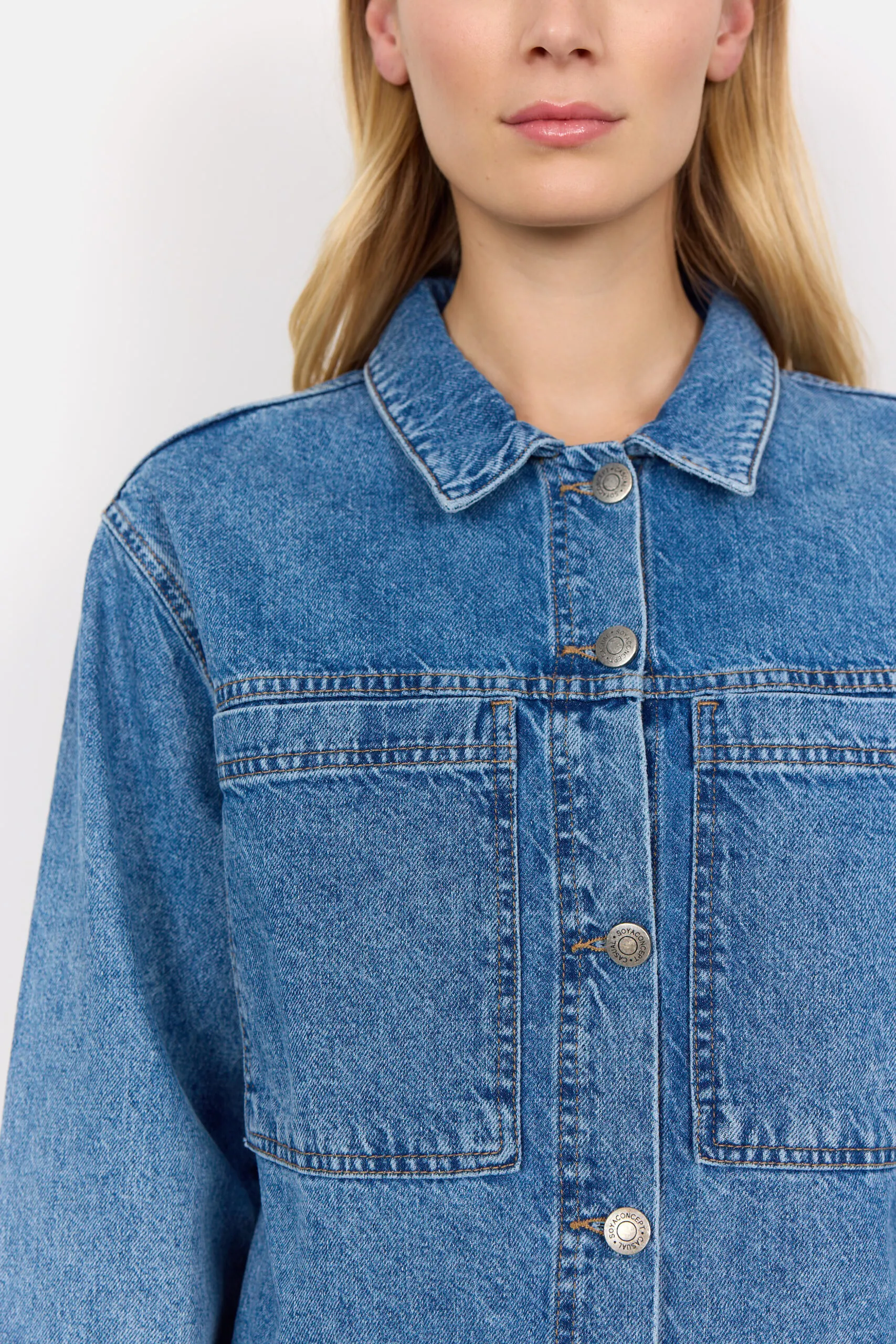 Giacca in Denim SC-Dolores 2 – Casual e Moderna