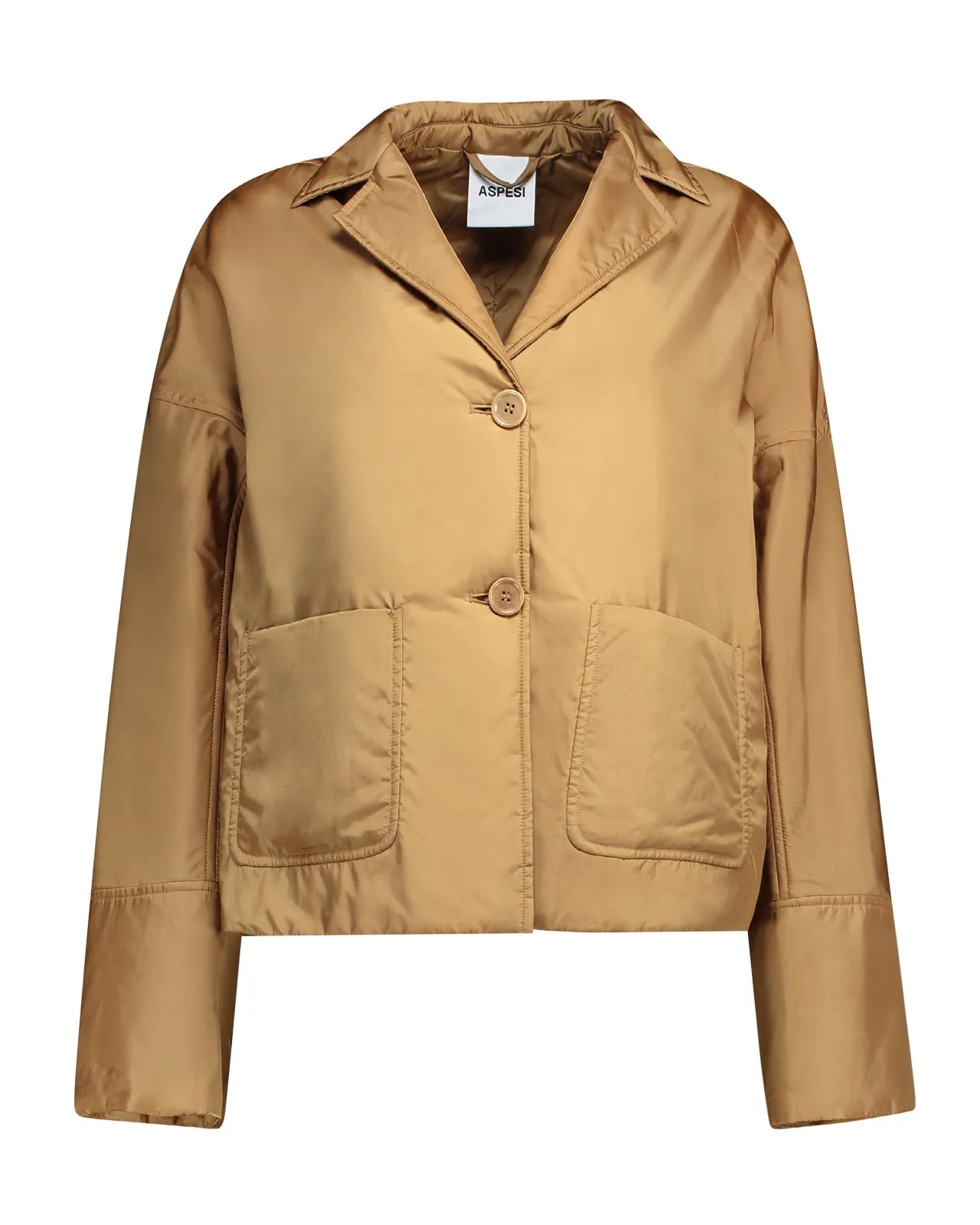 Giacca nylon imbottita terra