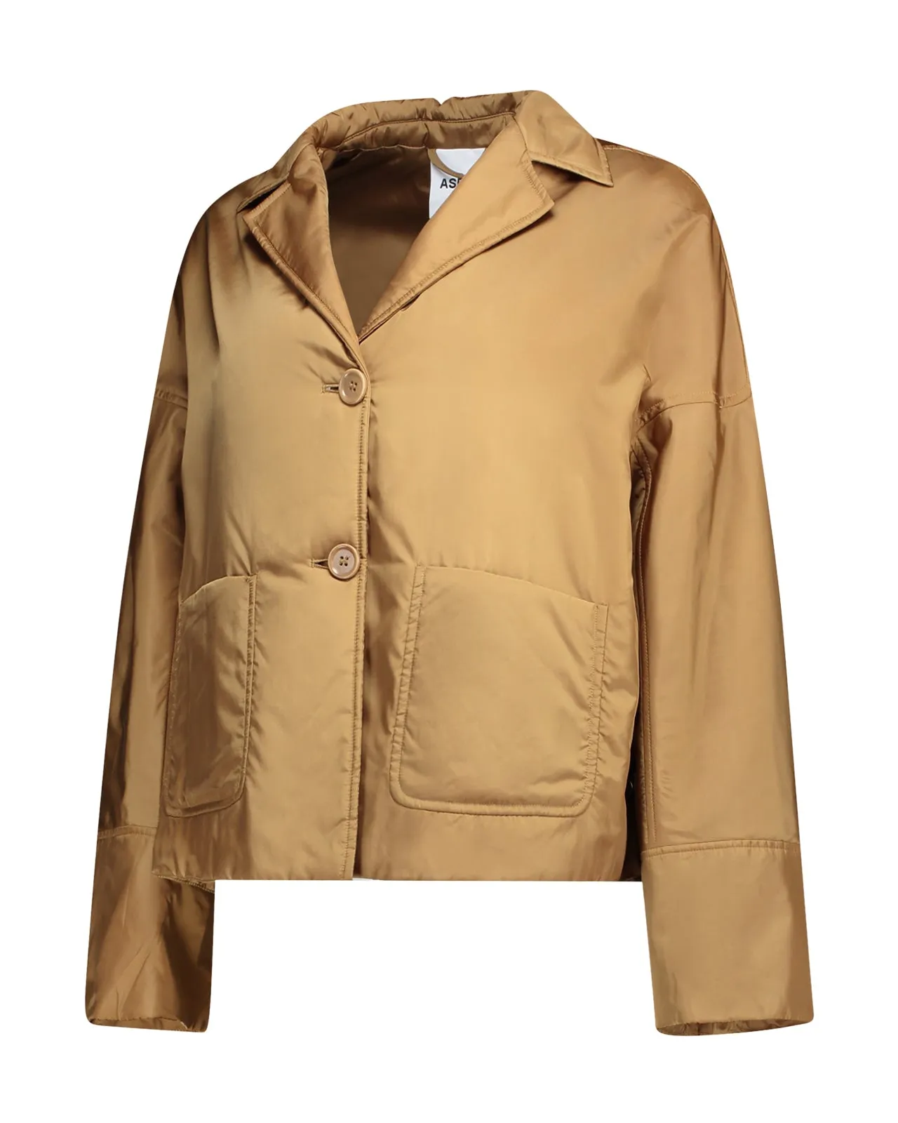 Giacca nylon imbottita terra