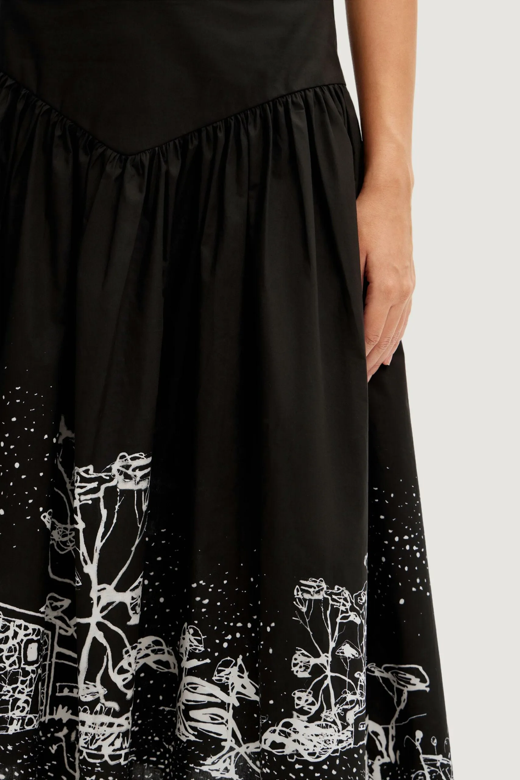 Gonna lunga Desigual SALERNO Nero
