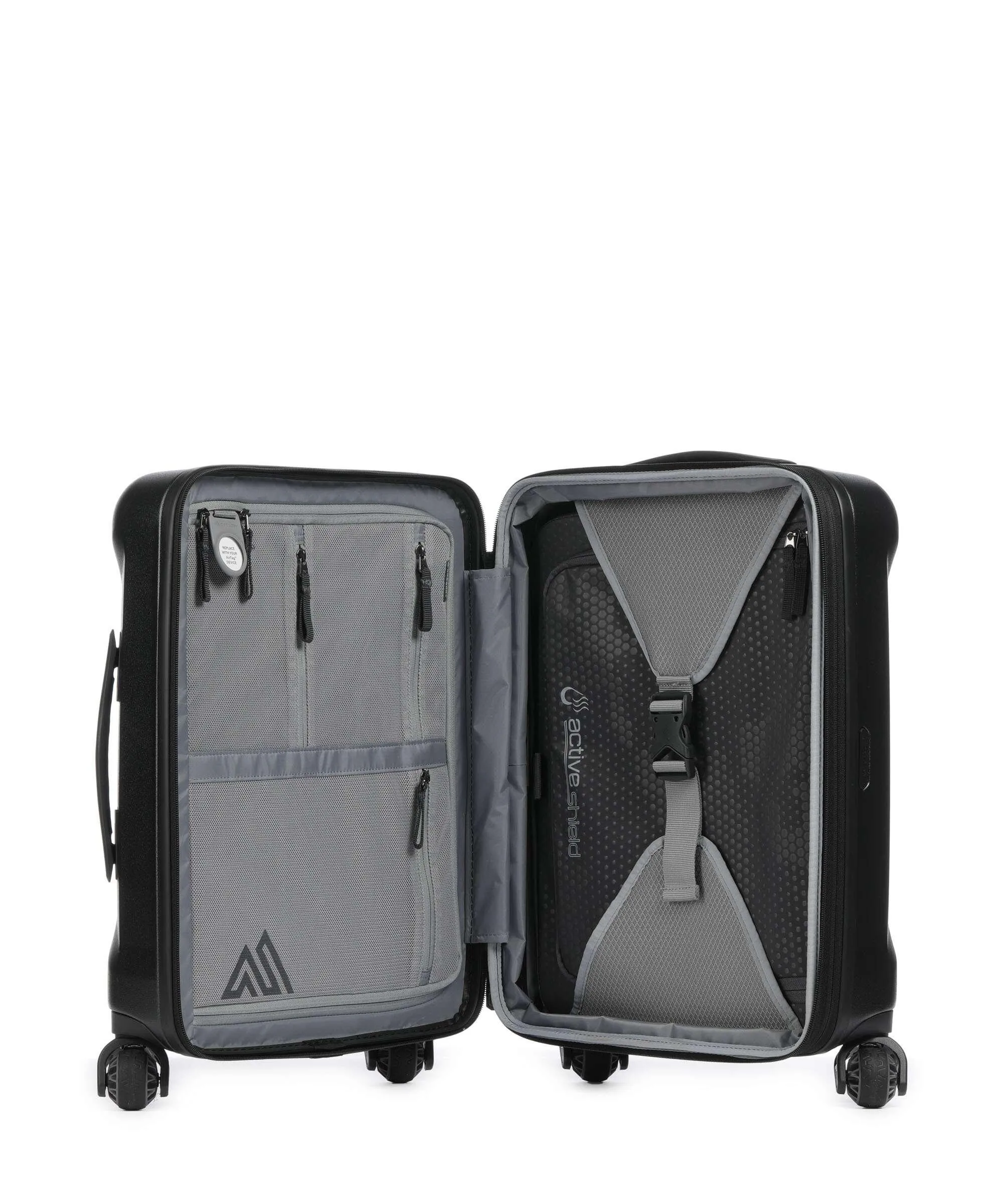  Gregory Quadro Pro Valigia trolley (4 ruote) nero 55 cm  