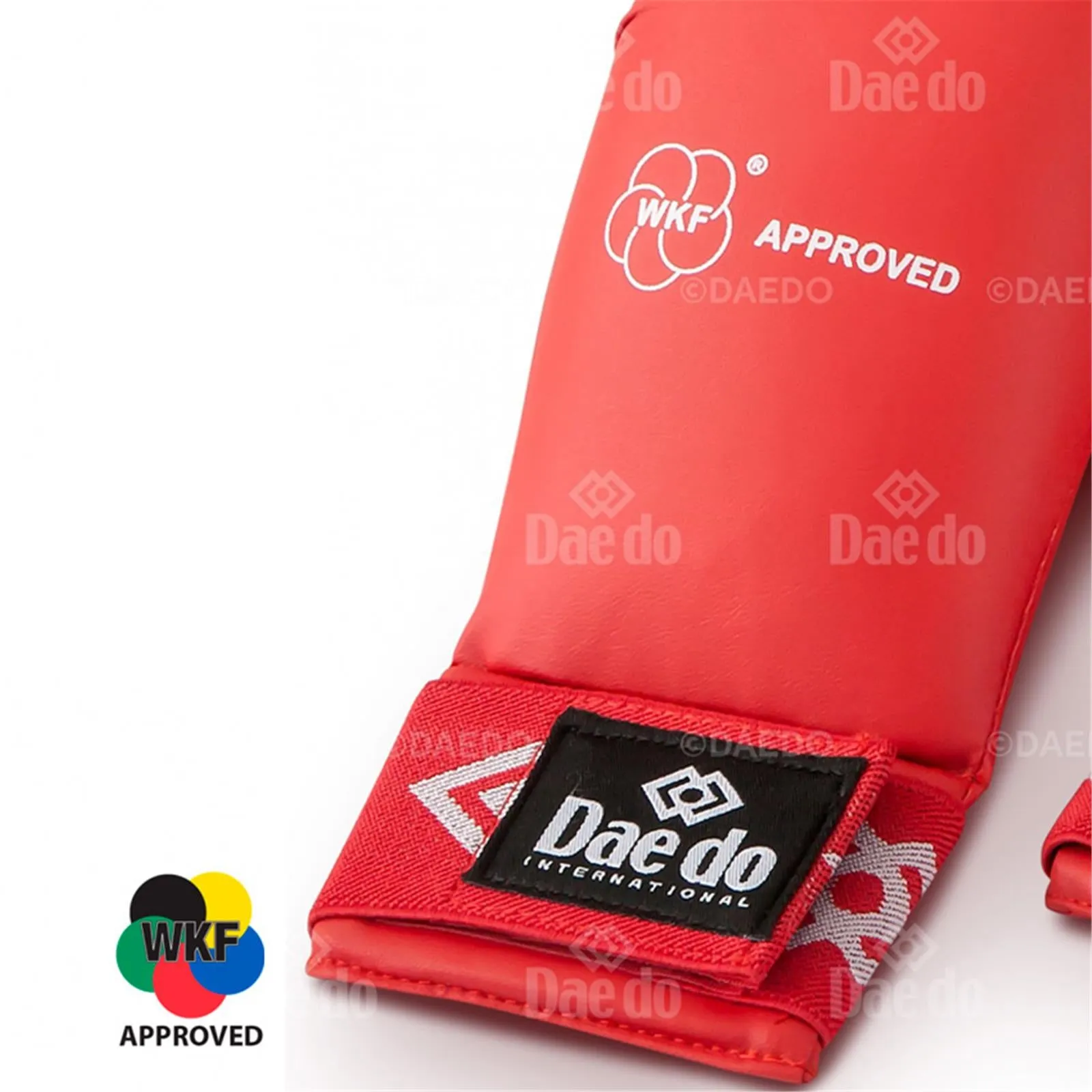 Guantini Karate Kumite con Parapollice DAEDO WKF